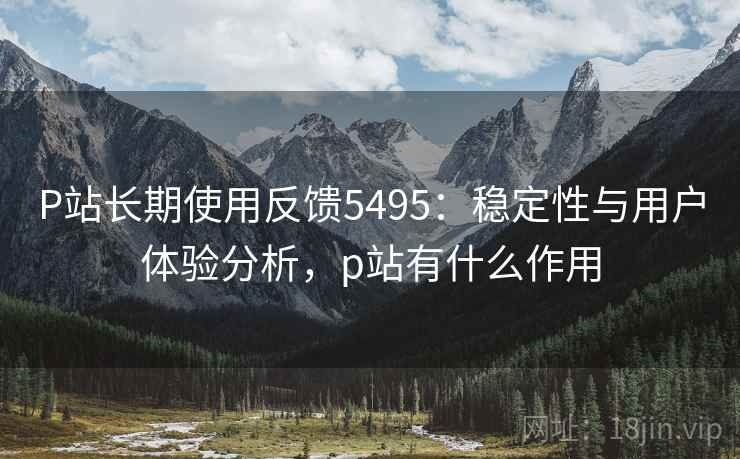 P站长期使用反馈5495：稳定性与用户体验分析，p站有什么作用