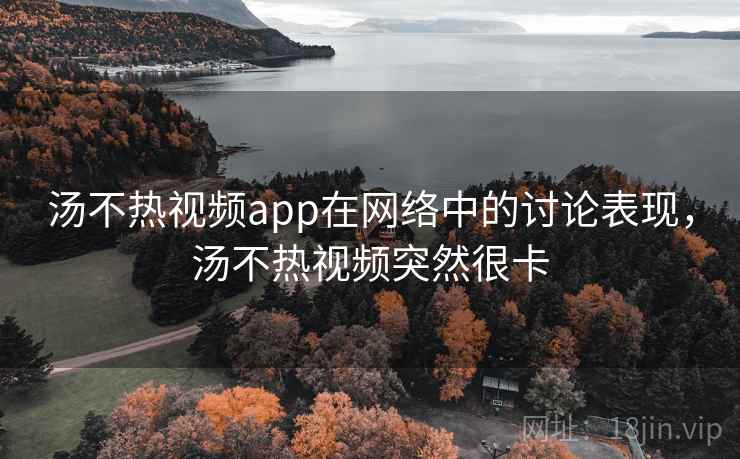 汤不热视频app在网络中的讨论表现，汤不热视频突然很卡